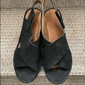 Clarks Wedge Sandals